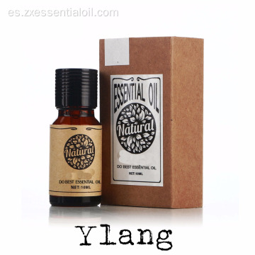 Etiqueta privada 100% natural aceite de ylang ylang
